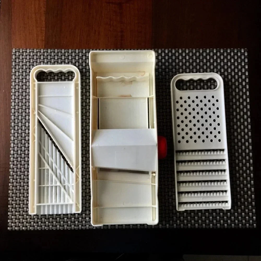 Multifunction White Plastic Kitchen Slicer